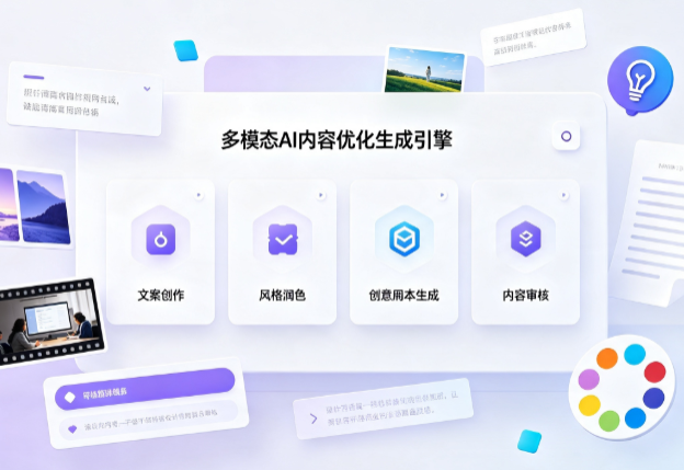巴东县AI智能内容优化创新 多模态生成技术丰富数字内容创作生态